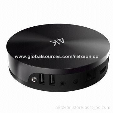 Amlogic S802/GPU Quad-core Mali-450/4K x 2K TV Set-top Box with Android 4.4 OS, Supports Dolby